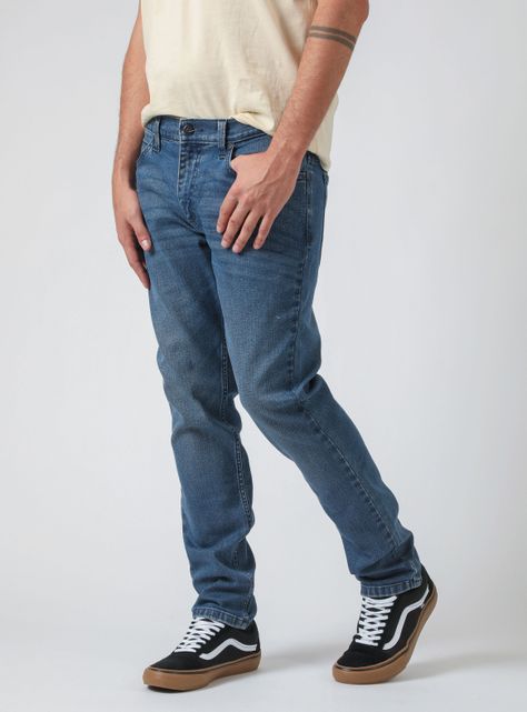 Jeans Luke Slim Fit Algodón-0