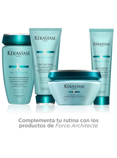 Crema Termo-Protectora Reconstrucción Cabello Frágil y Debilitado Ciment Thermique Resistance 150ml-5