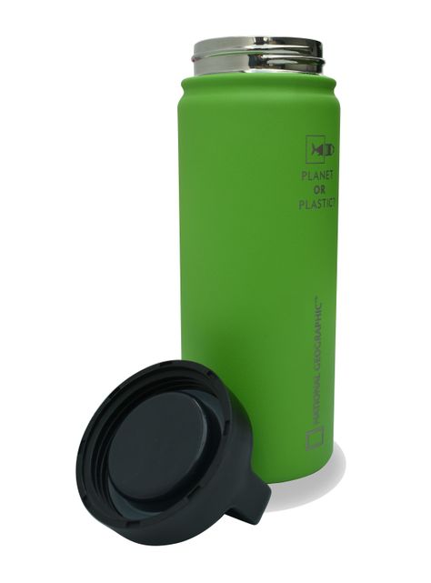 Botella National Geographic Metálica 500ml Verde-1