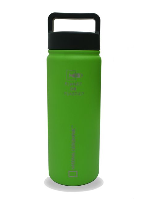 Botella National Geographic Metálica 500ml Verde-0