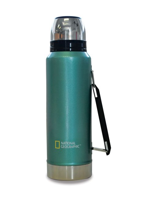 Termo National Geographic Metálico 1200ml Celeste-0