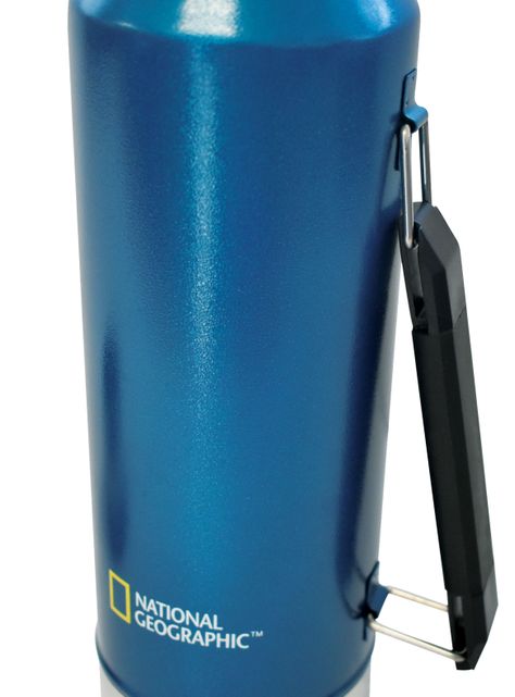 Termo National Geographic Metálico 1200ml Azul-3