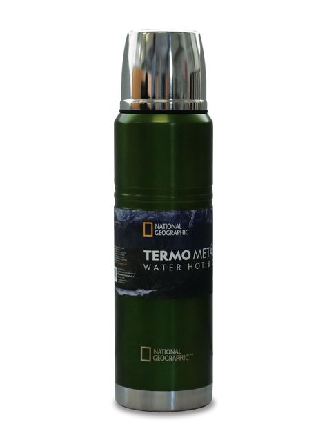 Termo National Geographic Metálico 1000ml Verde-0