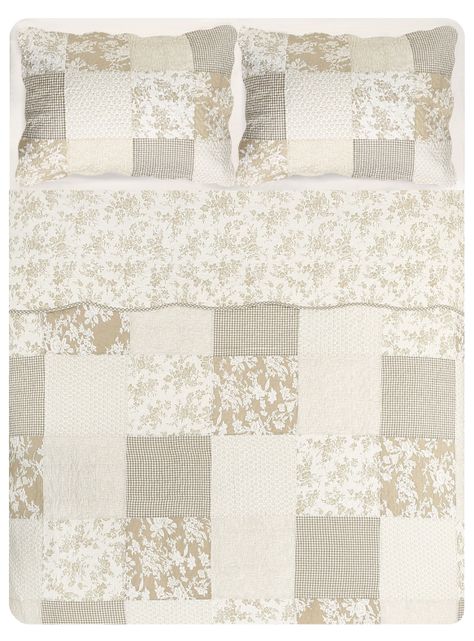 Quilt 2 Plazas Patch Romántico-3
