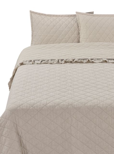Quilt Rhombus Lino 2 Plazas-0