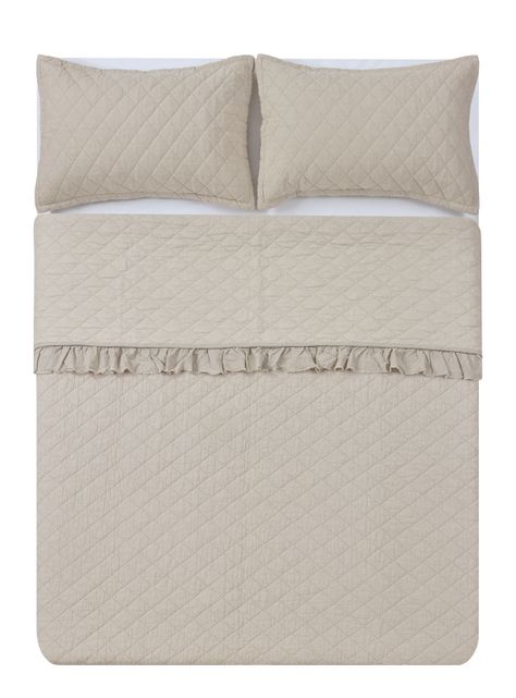 Quilt Rhombus Lino 2 Plazas-3