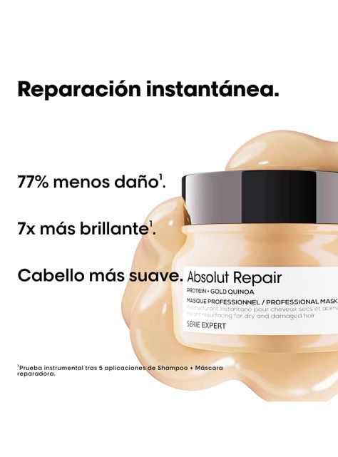 Máscara Reparación Cabello Dañado Absolut Repair 250 ml-1