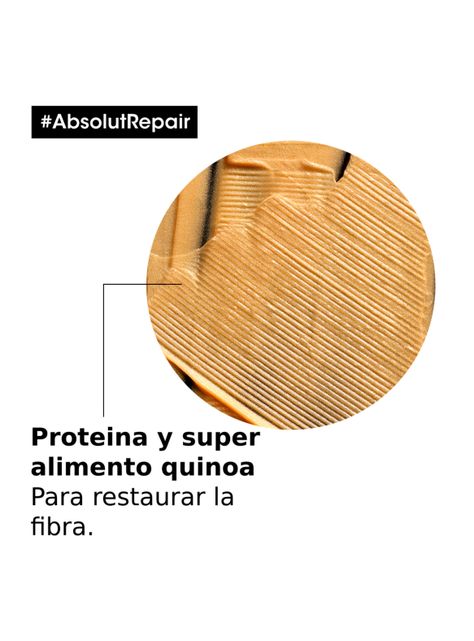 Máscara Dorada Reparación Cabello Dañado Absolut Repair 250 ml-1