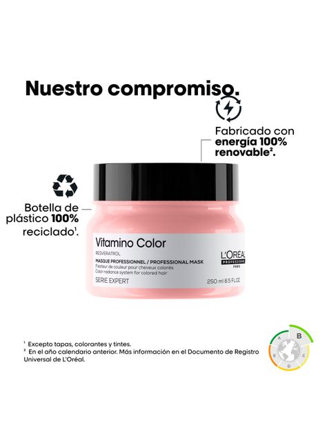 Shampoo Cuidado del Color Cabello Tinturado Vitamino Color 300 ml-4