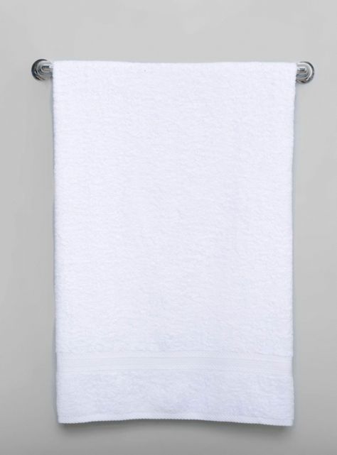 Toalla Sábana Algodón 90 x 150 cm Blanco 500 grs-0