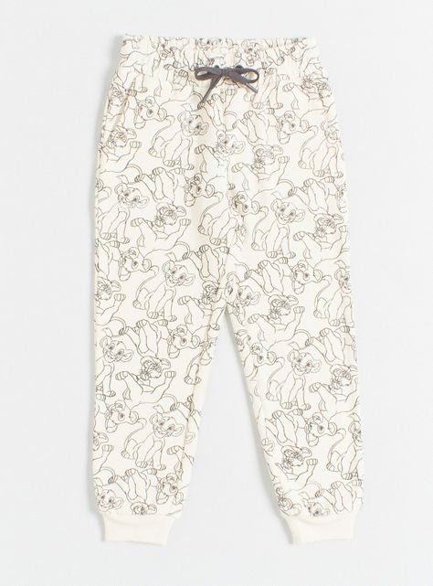 Pantalón de Buzo Disney Lion Estampado Pierna-1