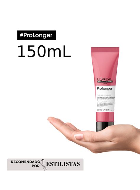 Crema para Peinar Fortalecedor Cabello Largo Pro Longer 150 ml-2
