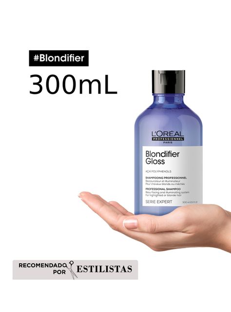Shampoo Cuidado del Color Cabello Rubio Blondifier Gloss 300 ml-2