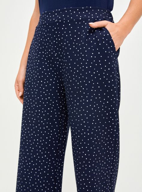 Pantalón Puntos con Bolsillos-2