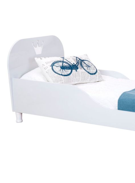Cama Kidscool de Transición Princesa Blanca Madera Kidscool-1
