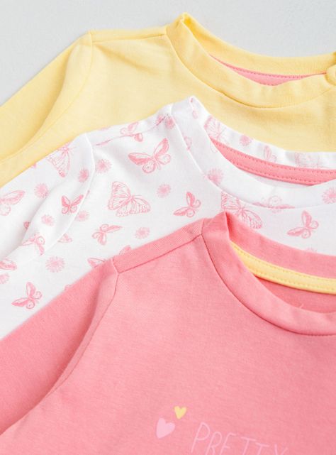 Tripack Polera Manga Larga Niña-2