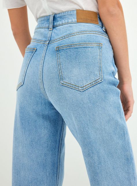 Jeans Mezclilla Básico Flare Fit-2