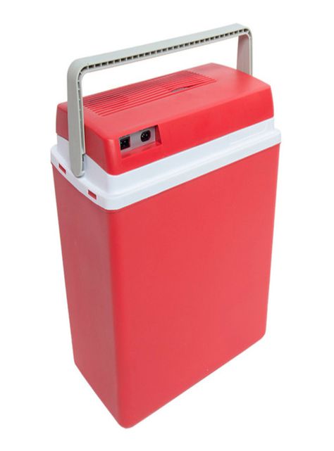 Cooler Eléctrico 220V 12V 22 Litros Rojo-1