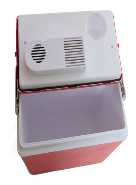 Cooler Eléctrico 220V 12V 22 Litros Rojo-3