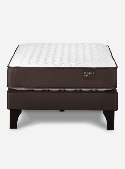 Cama Europea Ergo T 1.5 Plazas + Respaldo Rachel-1