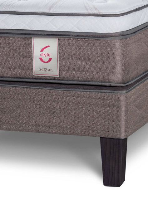 Cama Europea Ergo T 2 Plazas x200 cm + Respaldo Rachel-2