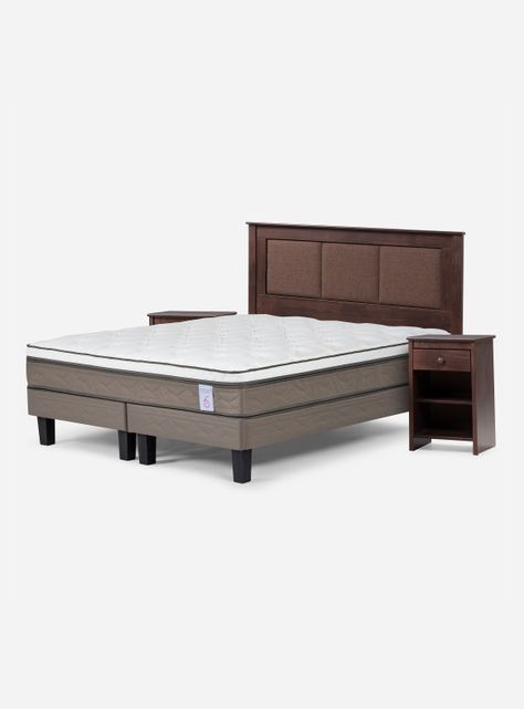 Cama Europea Style 6 King + Set de Muebles Rachel-0