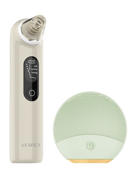Removedor Puntos Negros Luz Azul + Cepillo Limpieza Facial-0