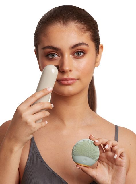 Removedor Puntos Negros Luz Azul + Cepillo Limpieza Facial-3