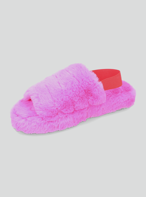 Zapatilla Urbana Peludita con Elástico Niña-2