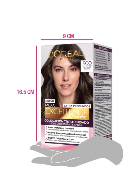 Tintura Excellence Extra Profundo Brunettes 500-3