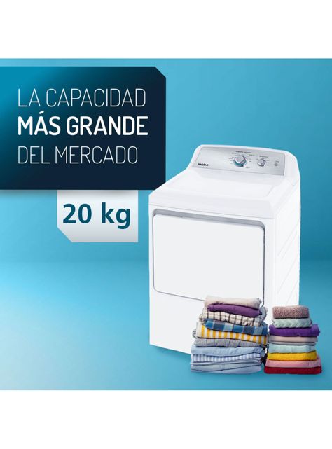 Secadora a Gas Frontal 20 Kg SMG26N5MNBCL1 Blanca-4