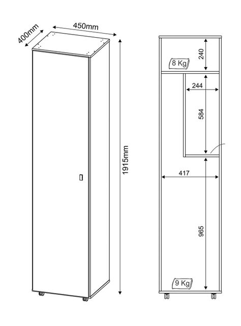 Mueble Tecnomobili Baño Multiuso Am-1