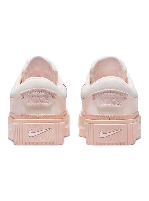 Zapatilla Urbana Pink  Court Legacy Lift Mujer-3