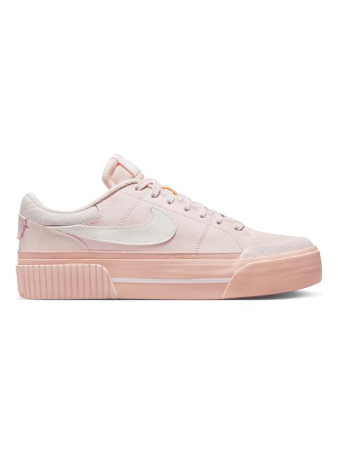 Zapatilla Urbana Pink  Court Legacy Lift Mujer-0