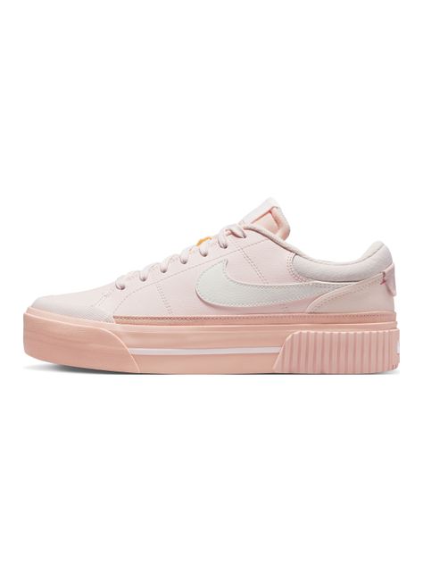 Zapatilla Urbana Pink  Court Legacy Lift Mujer-1
