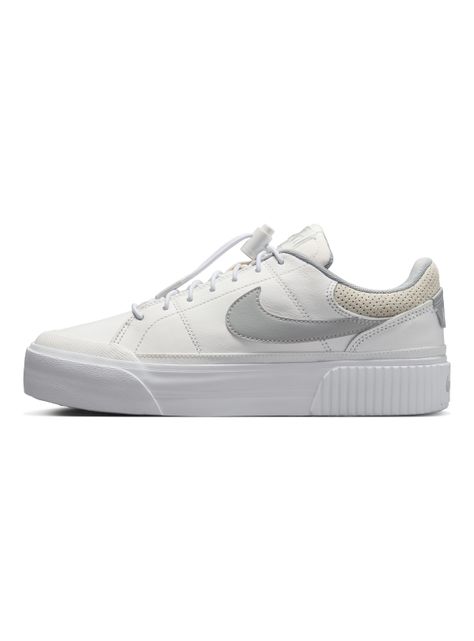 Zapatilla Urbana Aterciopelada Court Legacy Lift Mujer-2