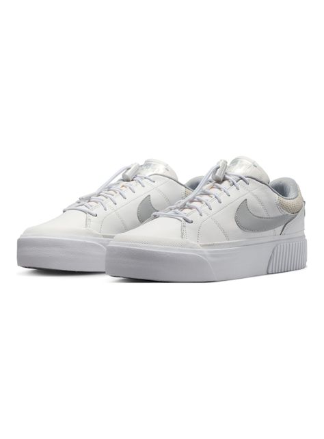Zapatilla Urbana Aterciopelada Court Legacy Lift Mujer-1