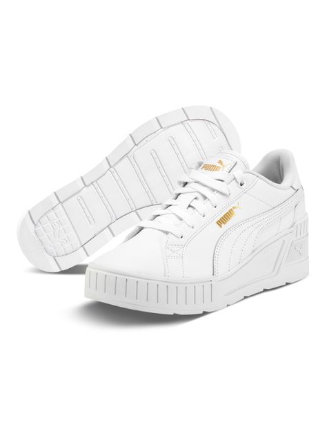 Zapatilla Urbana White Karmen Wedge Mujer-1