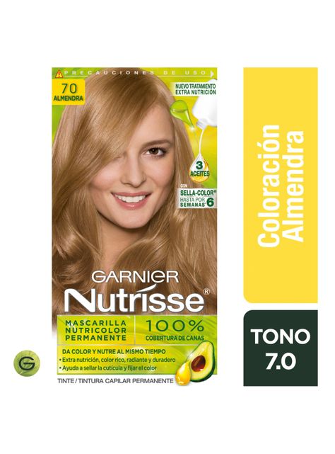 Tintura Garnier Nutrisse Cabello 70 Almendra-0
