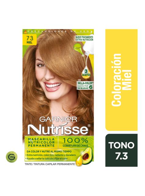 Tintura Garnier Nutrisse Cabello 73 Miel-0