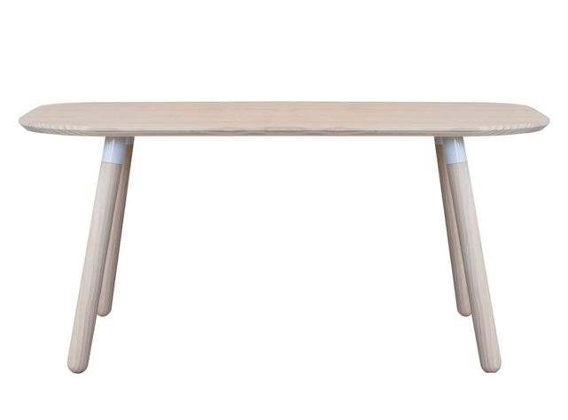 Mesa Medular de Comedor Ovalada Canelo 6 personas-0