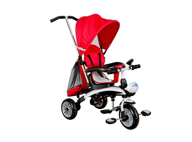 Triciclo Kidscool 5 Funciones en 1 Rojo-0