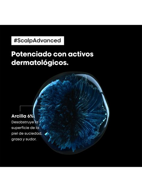 Máscara 2 en 1 Limpieza Profunda Cabello Graso Scalp Advanced 250ml-4