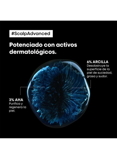 Shampoo Limpieza Profunda Cabello Graso Scalp Advanced 500ml-2