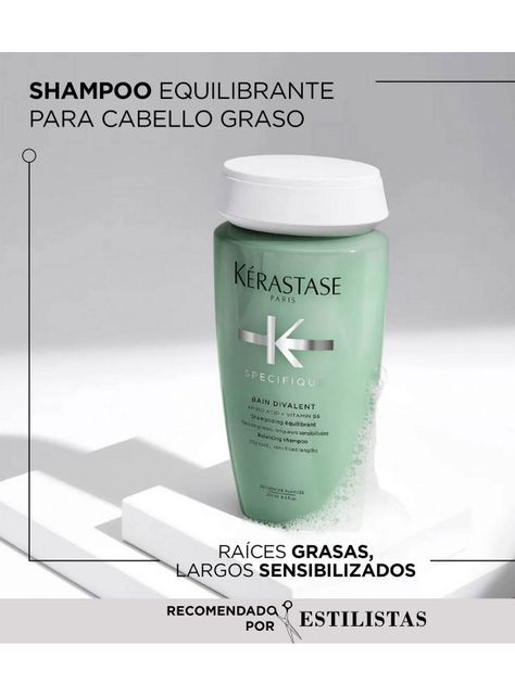 Shampoo XL Equilibrante Cuero Cabelludo Graso Bain Divalent Specifique 500 ml-1