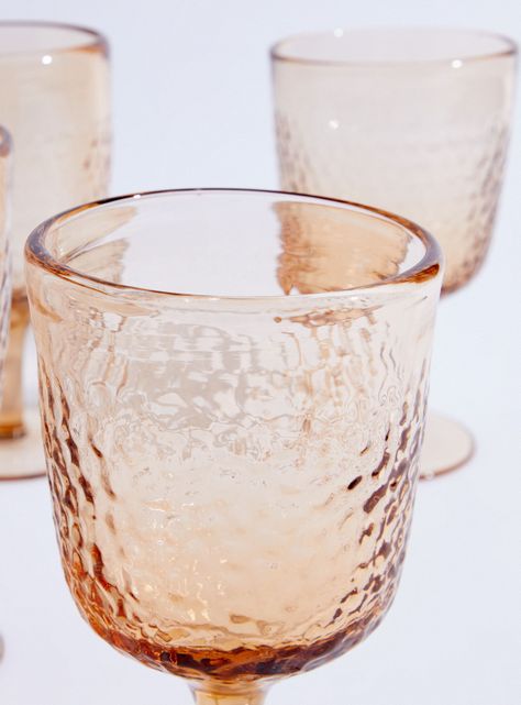 Set 4 Copas Vino Martilladas 320 ml-2