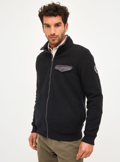 Polar Full Zipper Colores Contraste-5