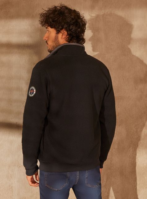 Polar Full Zipper Colores Contraste-1