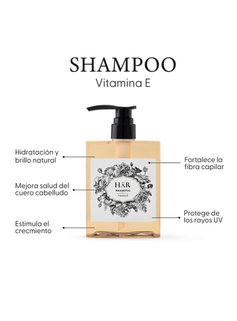 Shampoo Vitamina E 380 ml-1