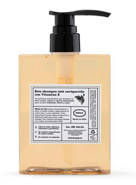 Shampoo Vitamina E 380 ml-3